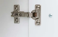 Waschbeckenschrank Ricca 60cm 2 Türen - weiß/hellgrau