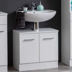 Waschbeckenschrank Ricca 60cm 2 Türen - weiß