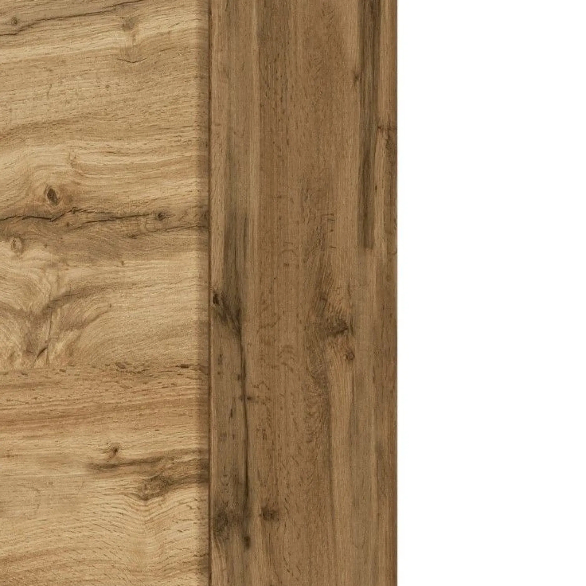 Waschbeckenschrank Sefa 60cm 1 Tür und 1 Schublade - Eiche wotan