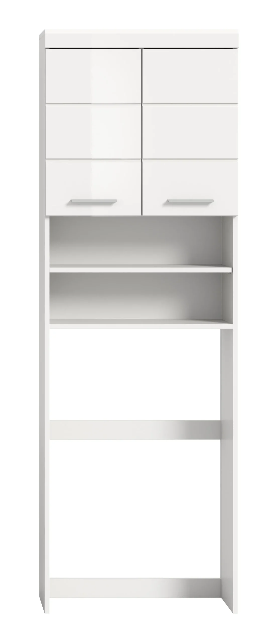 Waschmaschinenaufsatz Scout Xonox - Weiß Hochglanz - 63x191x24 cm
