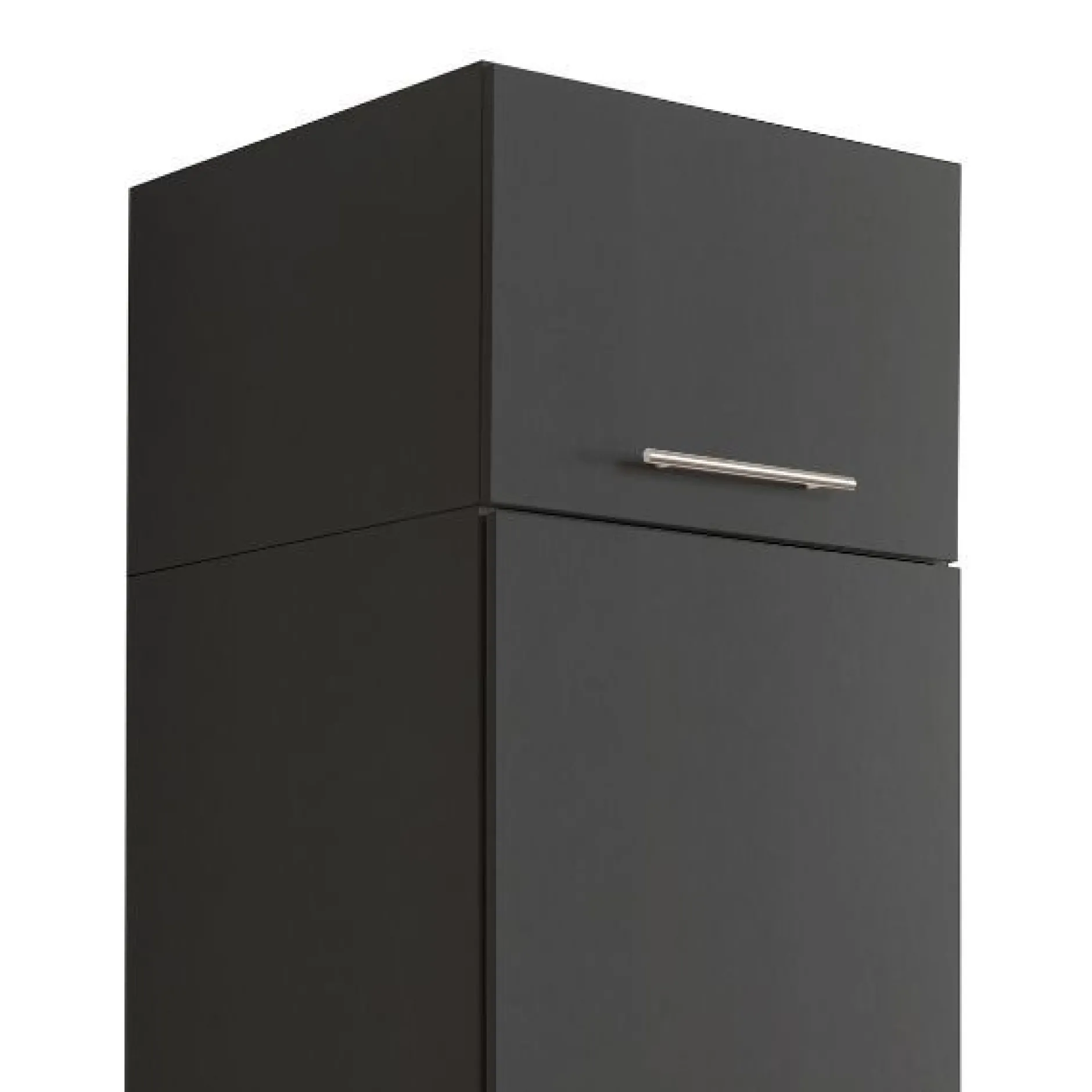 Waschmaschinenschrank-Kombination Laundreezy | 168 x 68 x 200 cm | Anthrazit