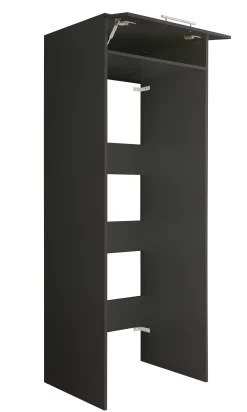 Waschmaschinenschrank-Kombination Laundreezy | 168 x 68 x 200 cm | Anthrazit