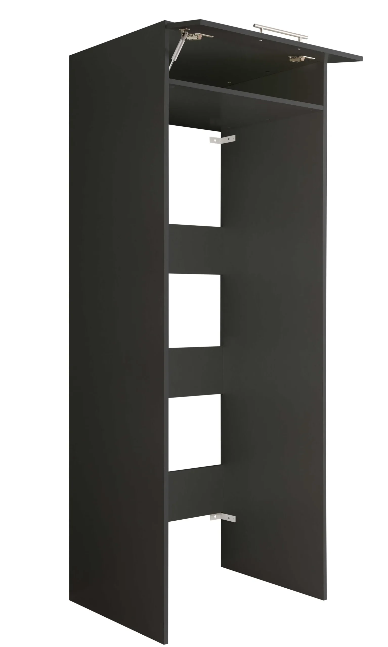 Waschmaschinenschrank-Kombination Laundreezy | 168 x 68 x 200 cm | Anthrazit