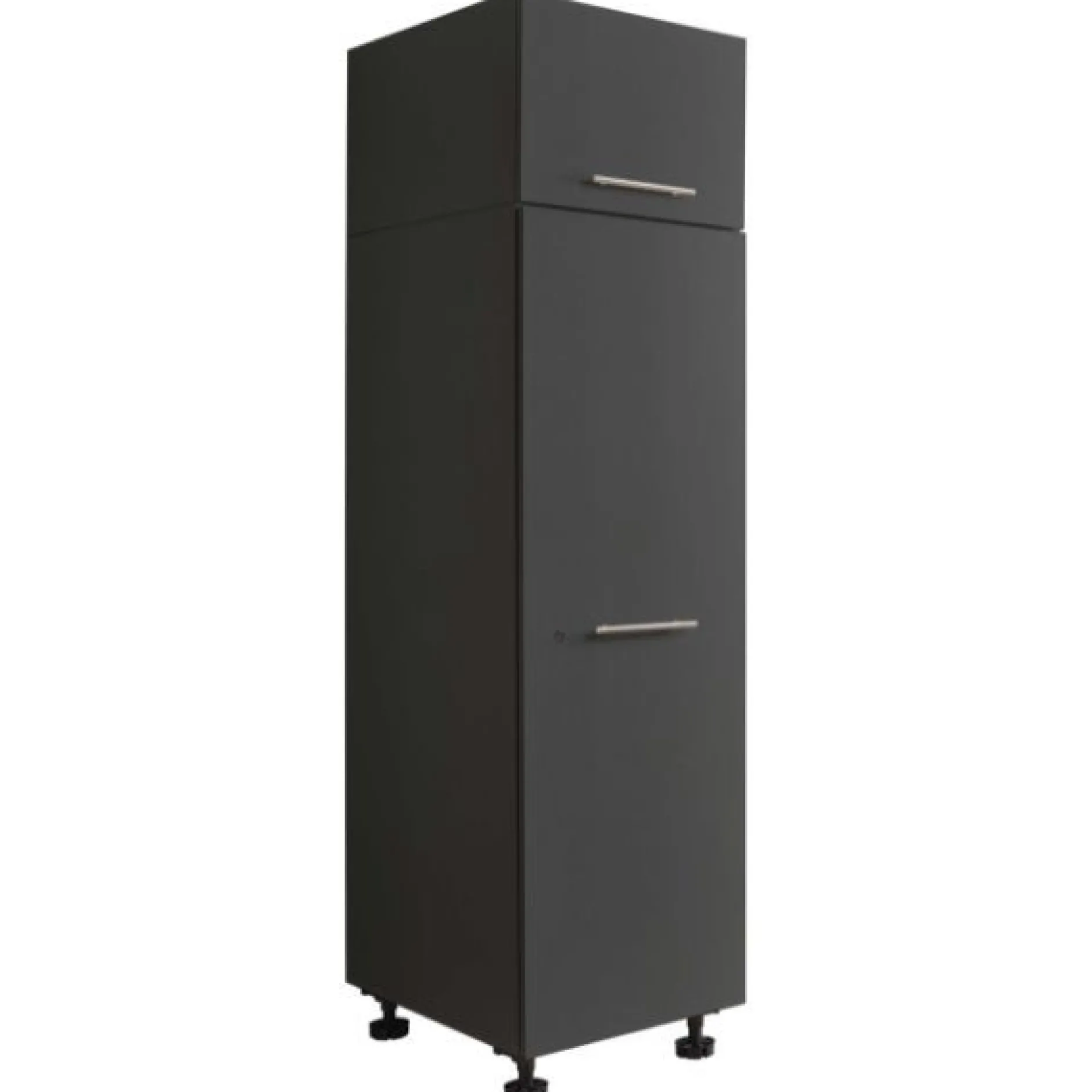 Waschmaschinenschrank-Kombination Laundreezy | 168 x 68 x 200 cm | Anthrazit