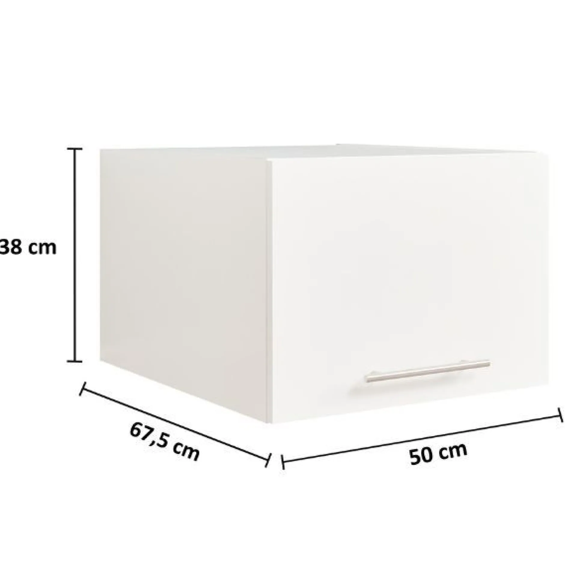Waschmaschinenschrankkombination Laundreezy | 118 x 68 x 200 cm | Weiß