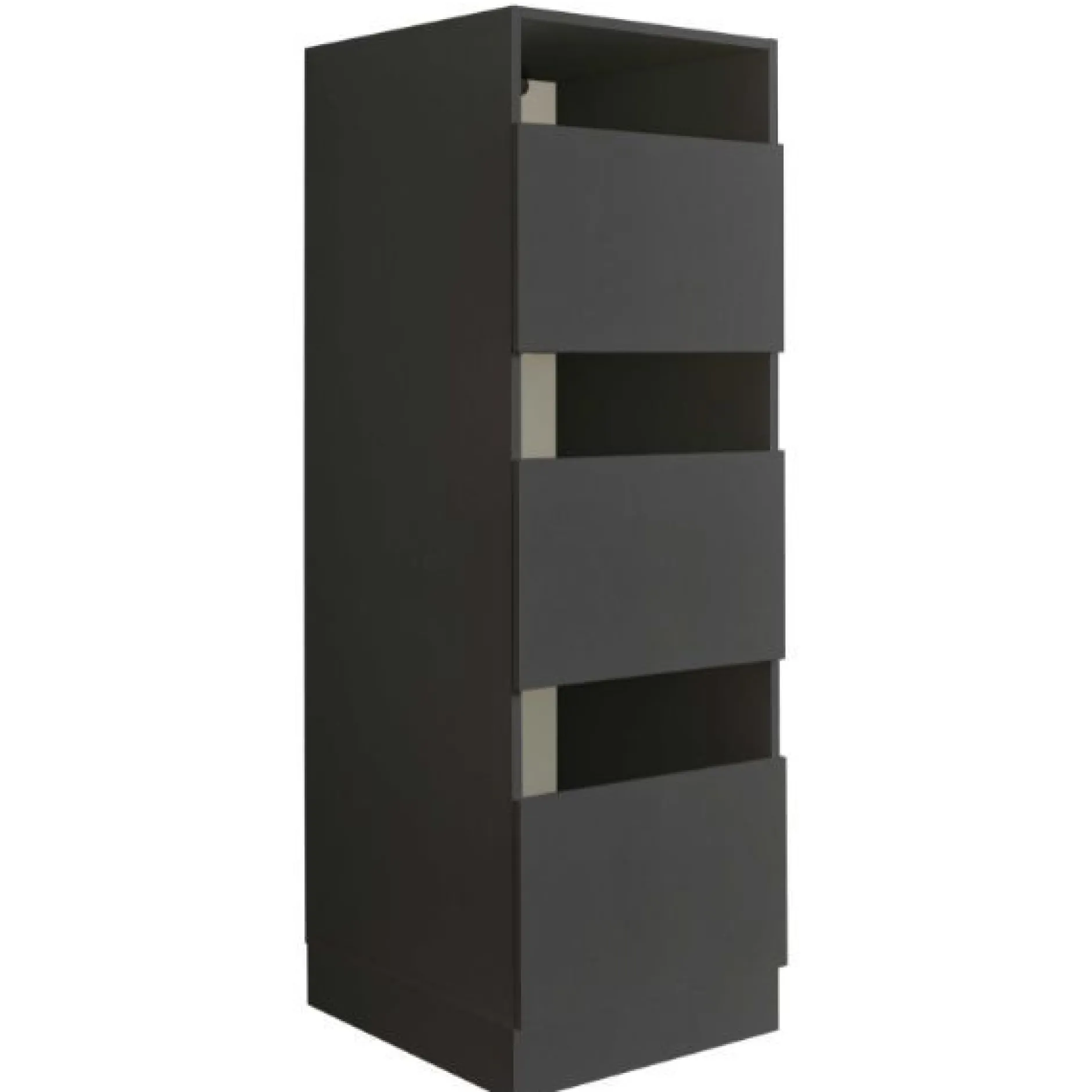 Waschmaschinenschrank-Kombination Laundreezy | 118 x 68 x 200 cm | Anthrazit
