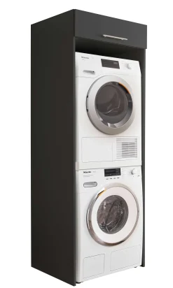 Waschmaschinenschrank Laundreezy | 68 x 68 x 200 cm | Anthrazit