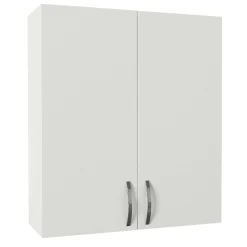Waschmaschinenschränke Benito - 70x27x80cm und 70x67x90cm - weiß