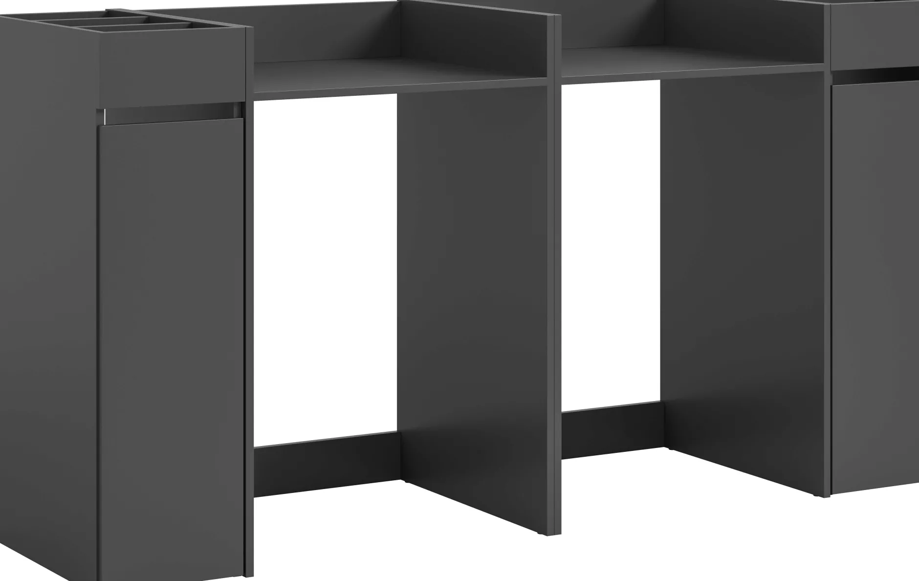 Waschmaschinenverkleidung Free Xonox - Anthrazit - 190x101x60 cm