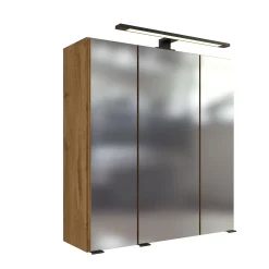 Waschtisch-Set Manchester | Waschtischschrank und Spiegelschrank | Wotan Oak Design