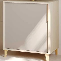 Waschtischunterschrank Azul - 60x47x71cm - 1 Tür - beige