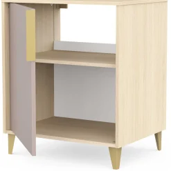 Waschtischunterschrank Azul - 60x47x71cm - 1 Tür - beige