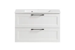 Waschtischunterschrank Meran | 80 x 47 x 56 cm | Weiß