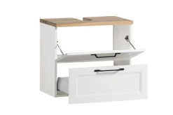 Waschtischunterschrank Meran | 60 x 35 x 55 cm | Weiß