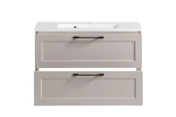 Waschtischunterschrank Meran | 80 x 47 x 56 cm | Farbe Kaschmir