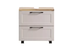 Waschtischunterschrank Meran | 60 x 35 x 55 cm | Farbe Kaschmir