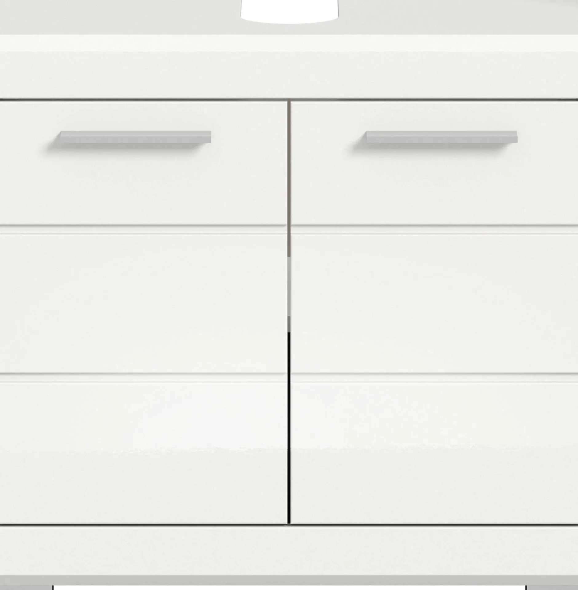 Waschtischunterschrank Scout Xonox - Weiß Hochglanz - 60x56x34 cm