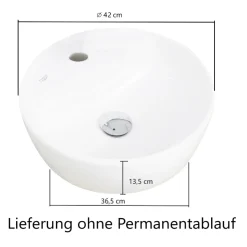 Waschtischunterschrank Vikas 61cm 2 Schubladen - Eiche