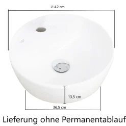 Waschtischunterschrank Vikas 121cm 4 Schubladen - anthrazit/gelb