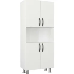 William Badezimmerschrank | 100 % MELAMIN | Weiß