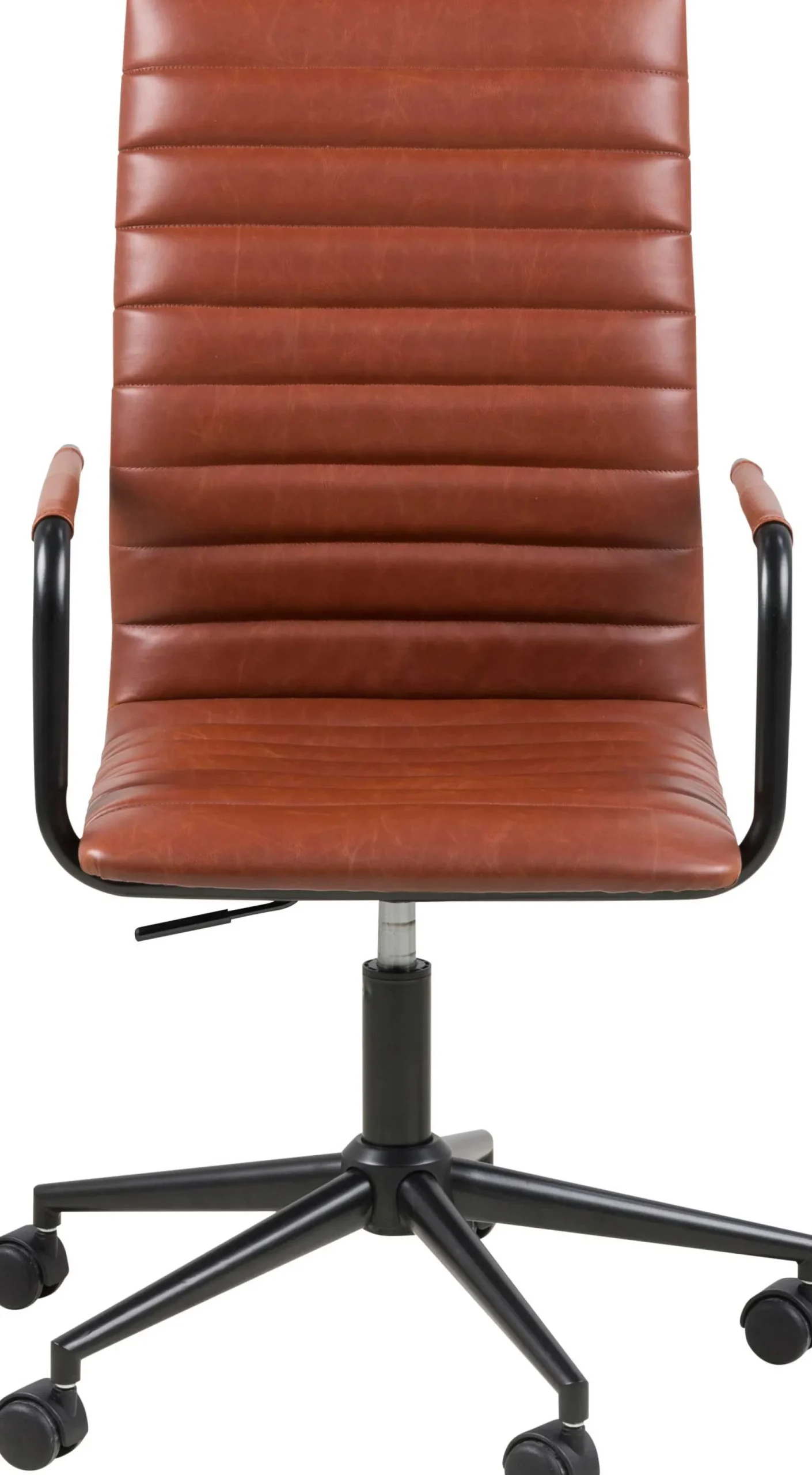 Windsor Bürostuhl - verstellbar - Kunstleder cognac