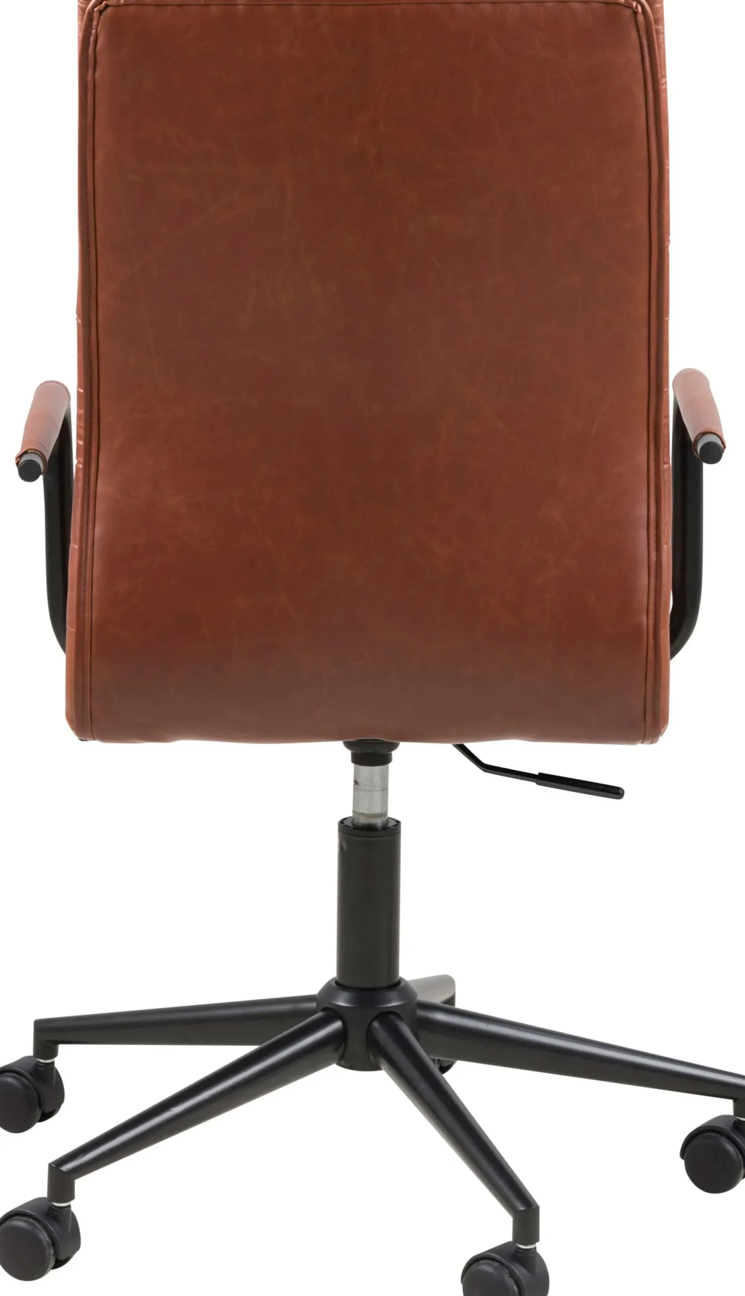 Windsor Bürostuhl - verstellbar - Kunstleder cognac