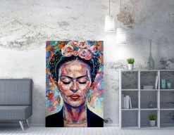 Wirtz Dekoratives Leinwandbild | 50 % BAUMWOLLE / 50 % POLYESTER | 50 x 70 cm