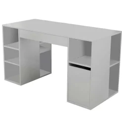 Wood Fashion Study Desk | 18mm Dicke | Weiß