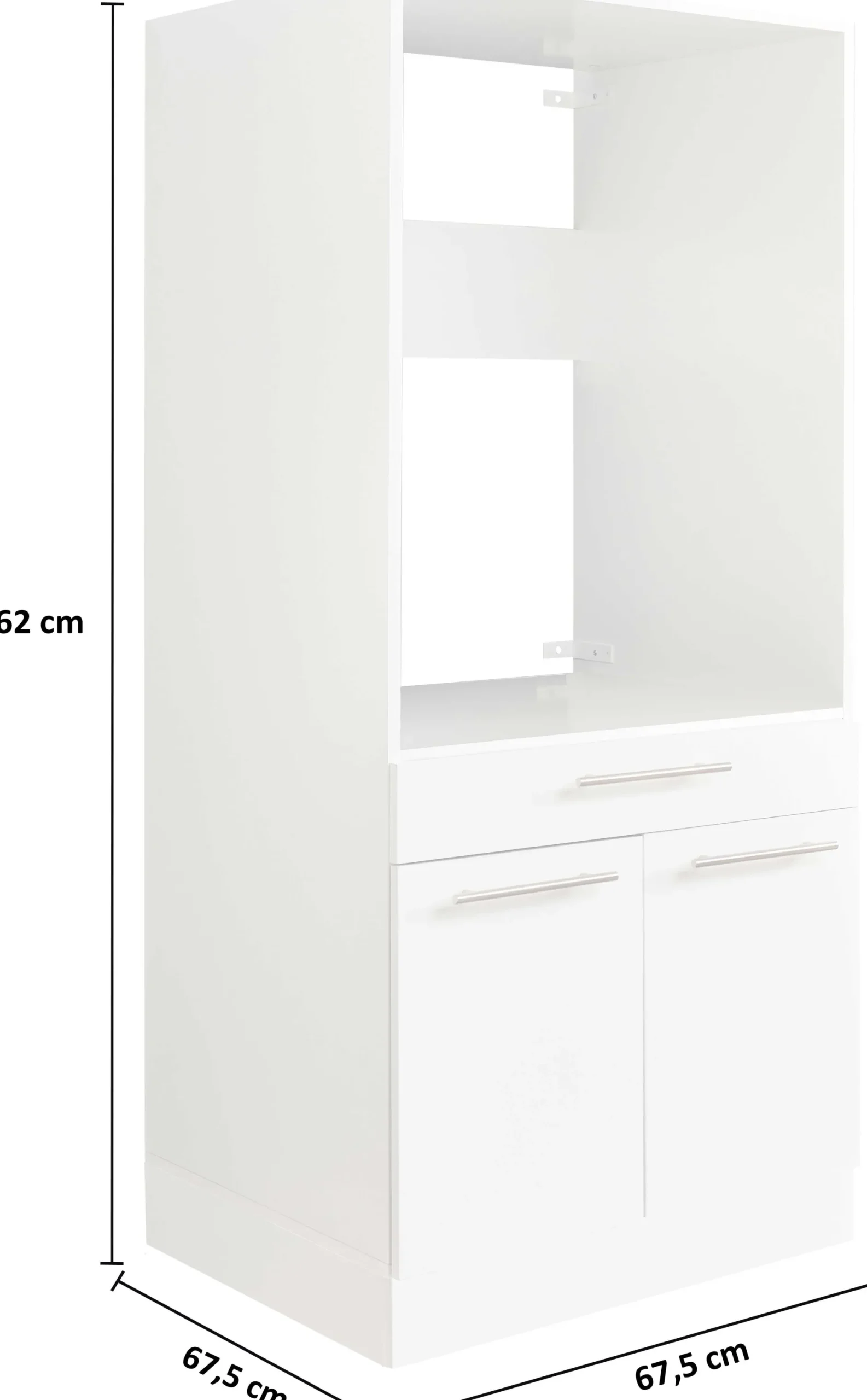 Wäscheschrank Laundreezy | 68 x 68 x 162 cm | Anthrazit