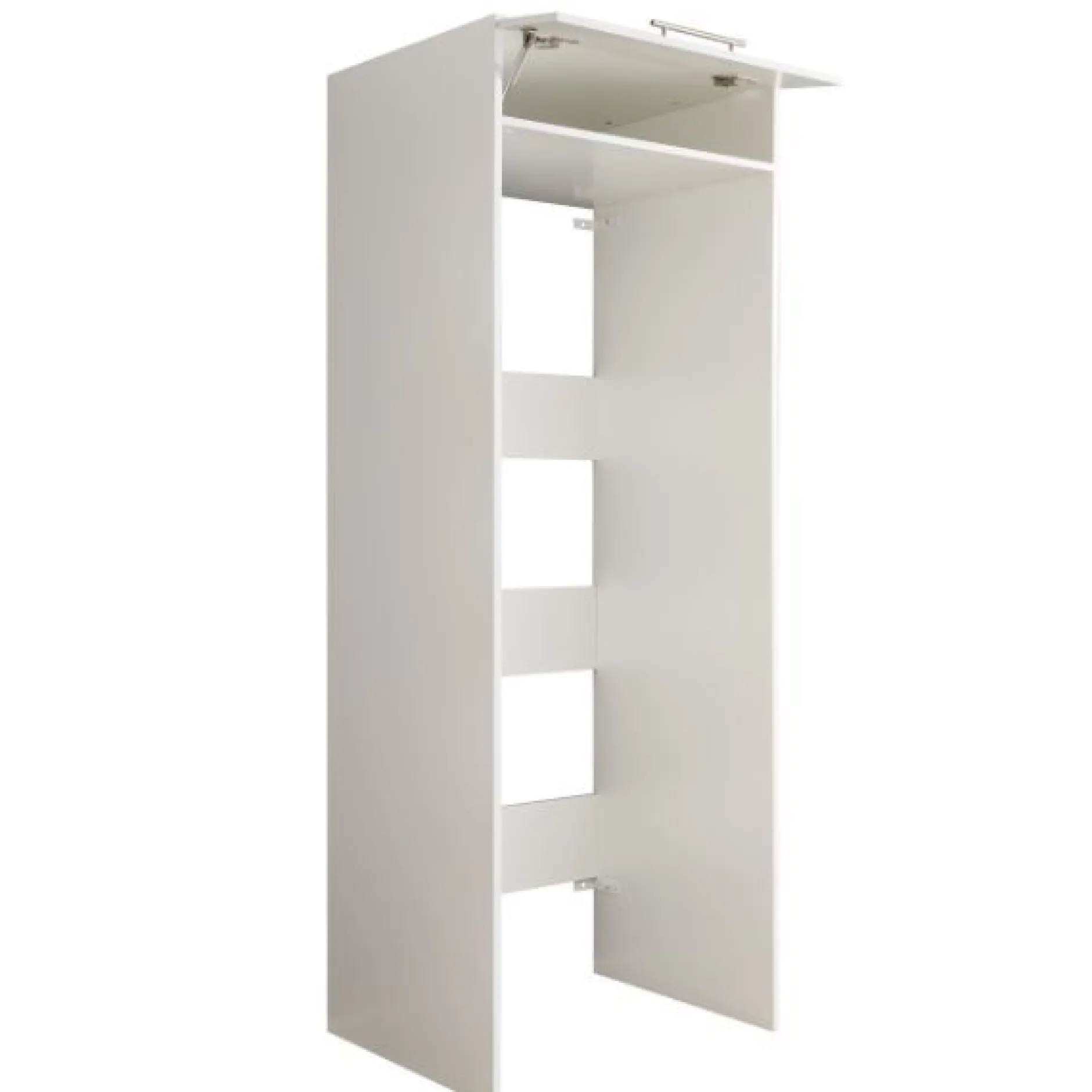 Wäscheschrank Laundreezy | 68 x 68 x 200 cm | Weiß