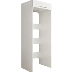Wäscheschrank Laundreezy | 68 x 68 x 200 cm | Weiß