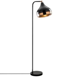 Yıldo Stehlampe | METALLGEHÄUSE | Schwarz, Kupfer