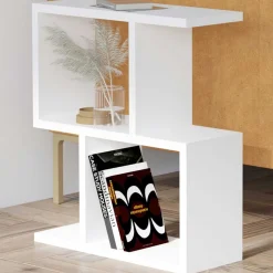 Zet Beistelltisch | 100 % MELAMIN | Weiß